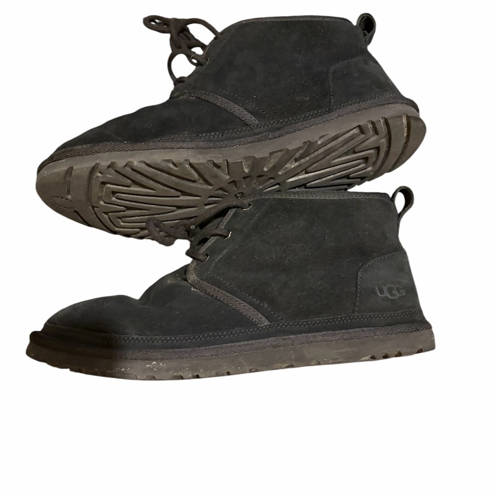 UGG Black Suede Chukka Boots - Picture 3 of 5